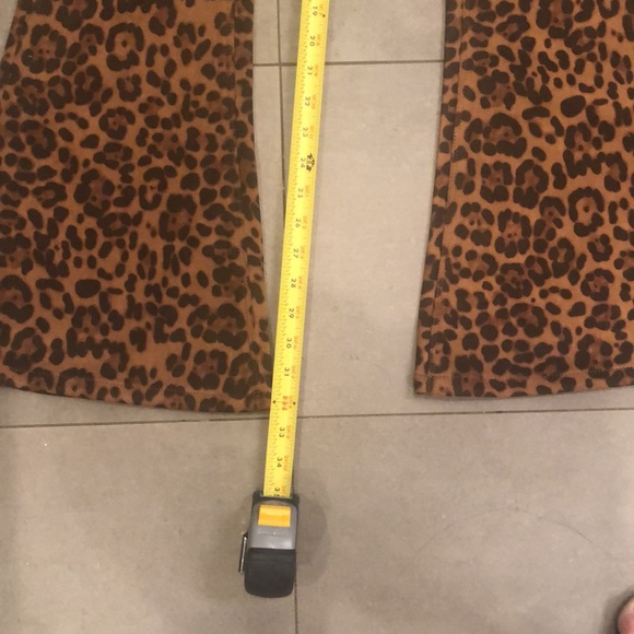 Blank NYC Animal Print Bell Bottom Pants - Picture 7 of 11